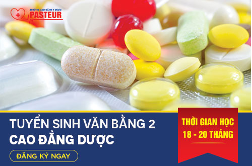 Khoá học Văn bằng 2 Cao đẳng Dược TPHCM 2019 uy tín chỉ trong 18 tháng