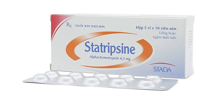 Dược sĩ Cao đẳng chia sẻ công dụng của thuốc Statripsine 